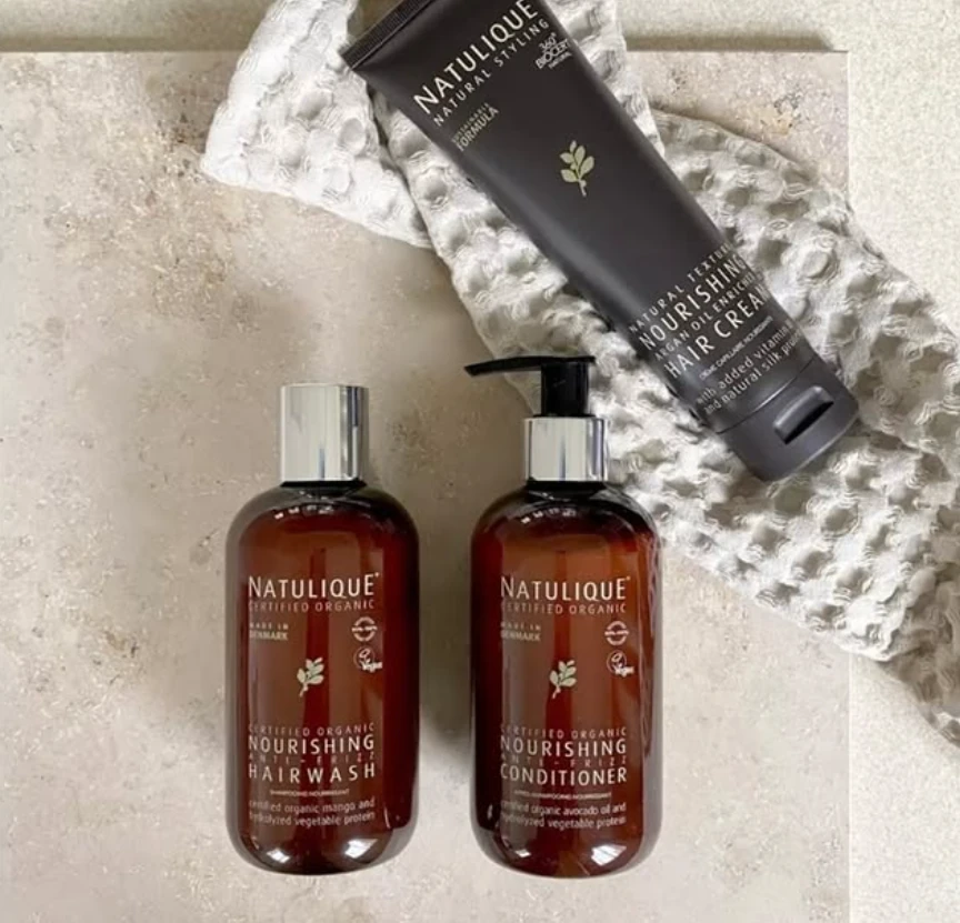 Natulique certified organic shampoo and conditioner stocked at Natural Shine Hair & Beauty